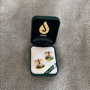 Gold Plated Cuff Links